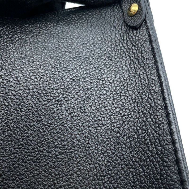 ルイヴィトン トートバッグ モノグラム・アンプラント オンザゴーMM M45495 2way ショルダーバッグ ブラック 黒