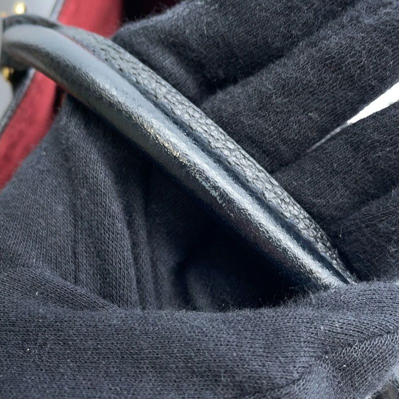 ルイヴィトン トートバッグ モノグラム・アンプラント オンザゴーMM M45495 2way ショルダーバッグ ブラック 黒