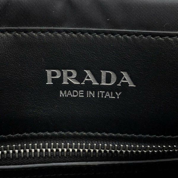 プラダ ハンドバッグ Re-Nylon ロゴ ナイロン 1BA354 PRADA 2way 黒