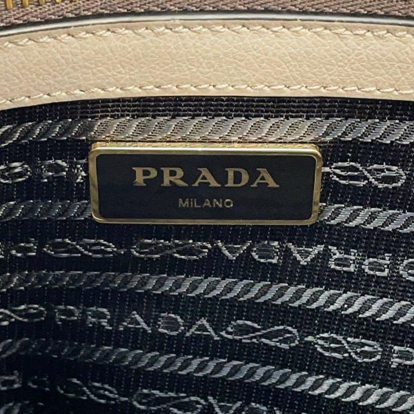 プラダ トートバッグ ロゴ レザー 1BG227 PRADA 2way アウトレット品