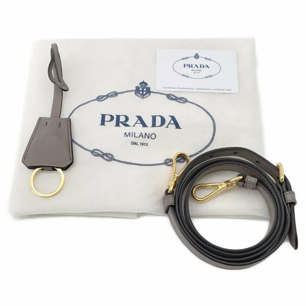 プラダ トートバッグ ロゴ レザー 1BG227 PRADA 2way アウトレット品