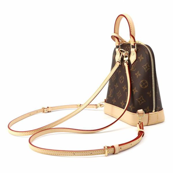 ルイヴィトン リュック モノグラム アルマ・バックパック M47132 LOUIS VUITTON ブラウン