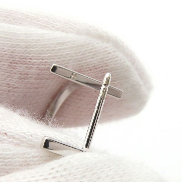 ティファニー ピアス Tフープ Tワイヤー K18WGホワイトゴールド 66964086 Tiffany&Co. ジュエリー