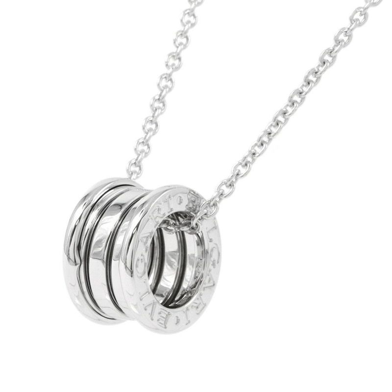 ブルガリ ネックレス ビーゼロワン B-zero1 K18WGホワイトゴールド BVLGARI ペンダント ジュエリー