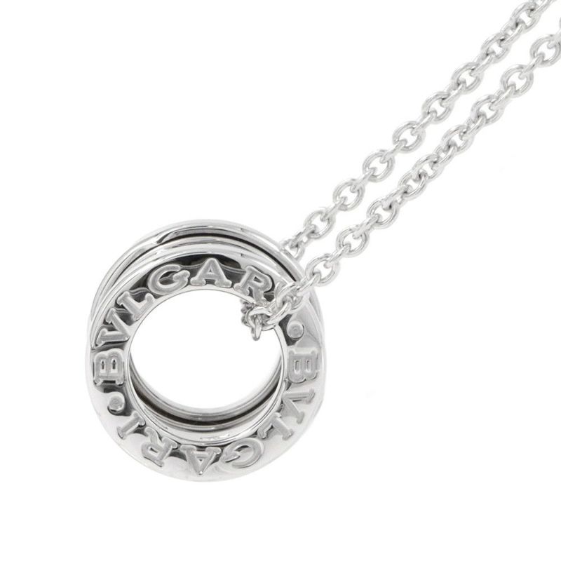 ブルガリ ネックレス ビーゼロワン B-zero1 K18WGホワイトゴールド BVLGARI ペンダント ジュエリー