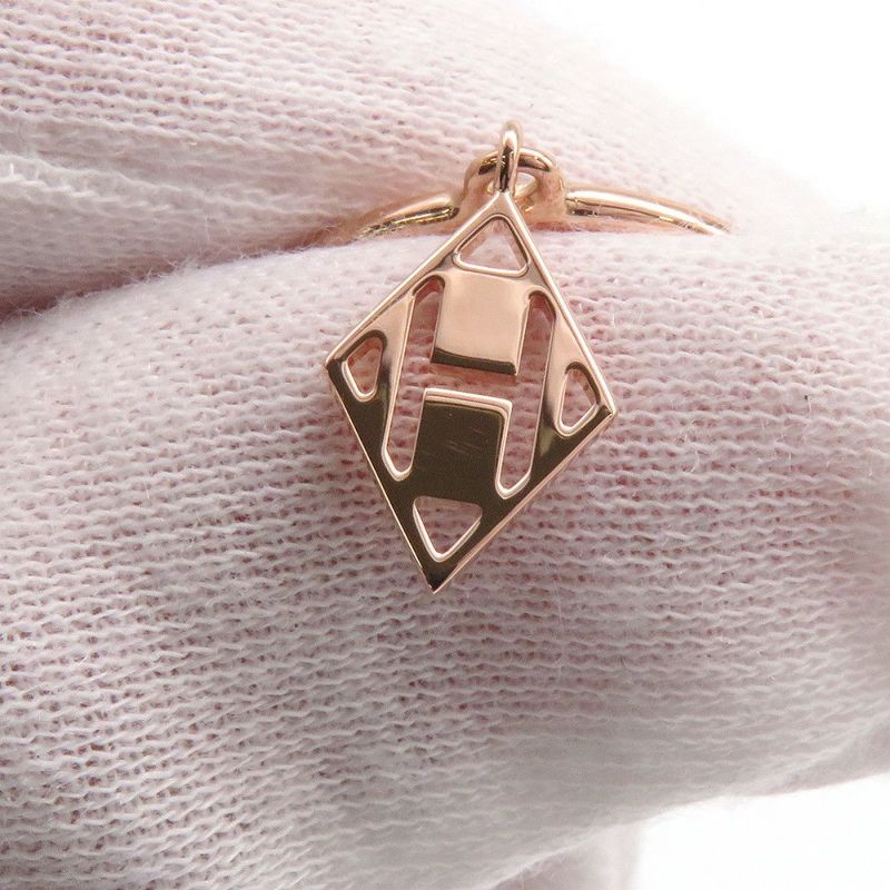 エルメス リング ガンバード Gambade Hロゴ K18PGピンクゴールド リングサイズ51 HERMES 指輪