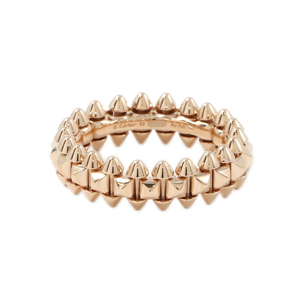 カルティエ リング クラッシュ ドゥ カルティエ SM K18PGピンクゴールド リングサイズ52 B4229852 Cartier 指輪