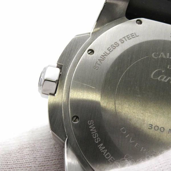 カルティエ カリブル ドゥ カルティエ ダイバー W7100056 Cartier 腕時計 ウォッチ 黒文字盤