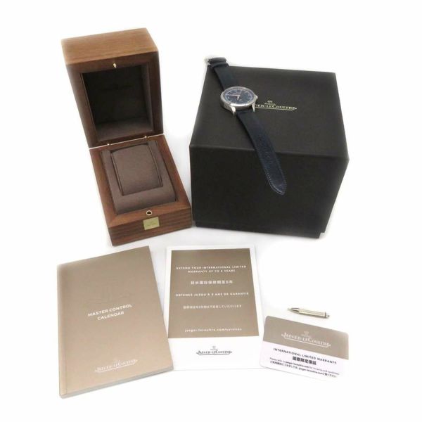 ジャガールクルト マスターコントロール カレンダー 800本限定モデル Q4148480 ブルー文字盤