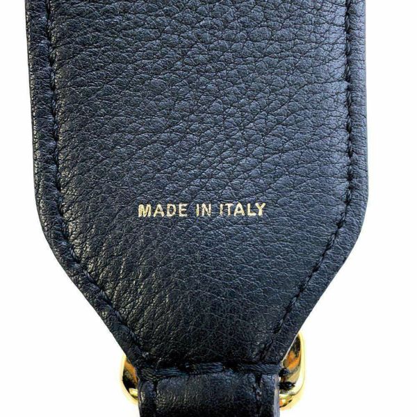 フェンディ ショルダーストラップ ズッカ ストラップユー ベロア 8AV077 FENDI バッグ用アクセサリー 黒