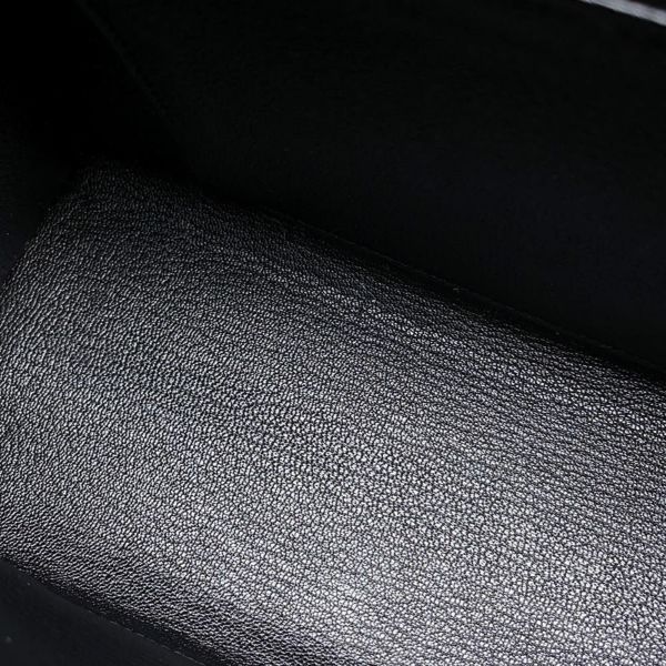 エルメス ハンドバッグ ケリー25 外縫い ブラック/ゴールド金具 エプソン U刻印 2wayショルダー 黒