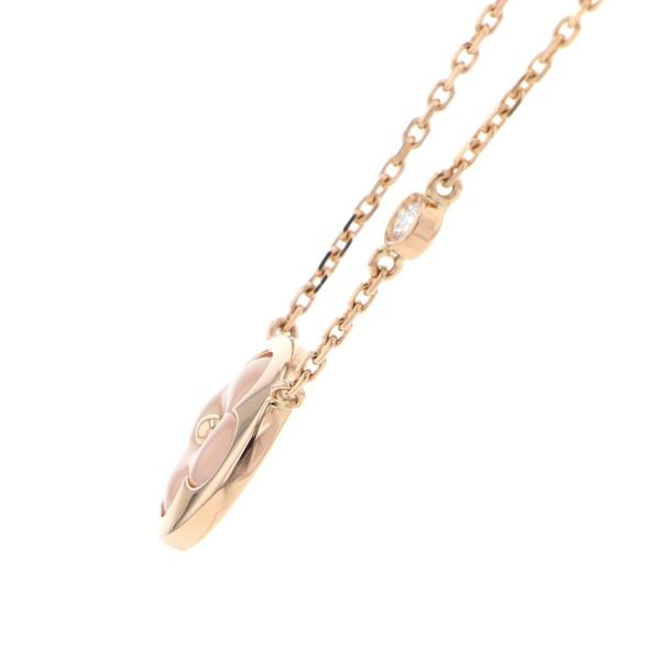 ルイヴィトン ネックレス サン カラー フロッサムBB ダイヤモンド 1P 約0.04ct マザーオブパール Q03789 ペンダント