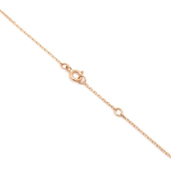 ルイヴィトン ネックレス サン カラー フロッサムBB ダイヤモンド 1P 約0.04ct マザーオブパール Q03789 ペンダント