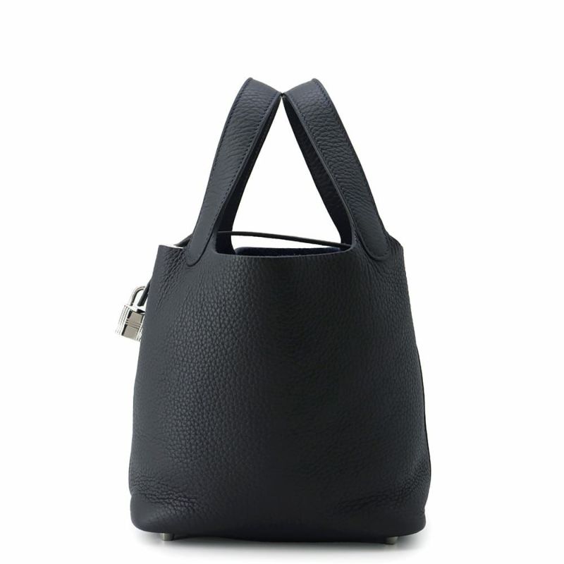 エルメス ハンドバッグ ピコタンロックPM キャバン/シルバー金具 トリヨンクレマンス U刻印