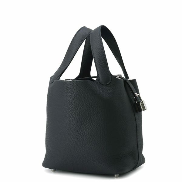 エルメス ハンドバッグ ピコタンロックPM キャバン/シルバー金具 トリヨンクレマンス U刻印