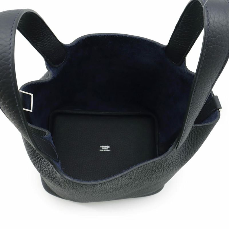 エルメス ハンドバッグ ピコタンロックPM キャバン/シルバー金具 トリヨンクレマンス U刻印