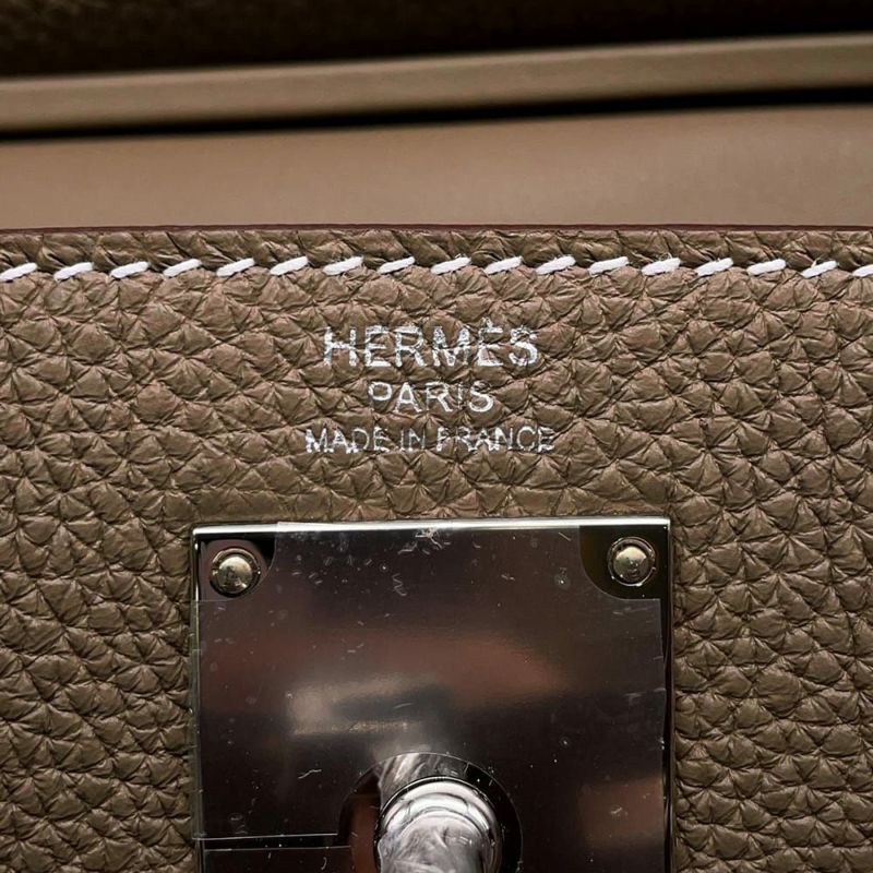 エルメス ボディバッグ ケリー アッカドPM エトゥープ/シルバー金具 トゴ K刻印 メンズ