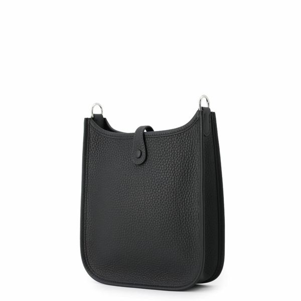 エルメス エブリンTPM アマゾン ブラック/シルバー金具 トリヨンクレマンス K刻印 黒