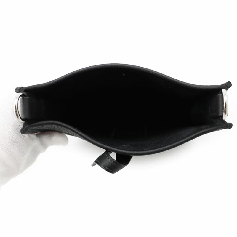 エルメス エブリンTPM アマゾン ブラック/シルバー金具 トリヨンクレマンス K刻印 黒