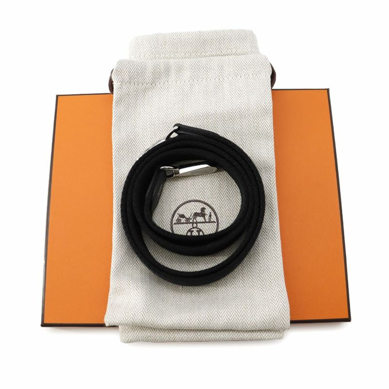 エルメス エブリンTPM アマゾン ブラック/シルバー金具 トリヨンクレマンス K刻印 黒