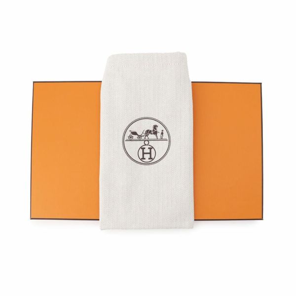 エルメス クラッチバッグ カバ ヴェルティージュ 30 ブラック/シルバー金具 トゴ Y刻印 メンズ 黒