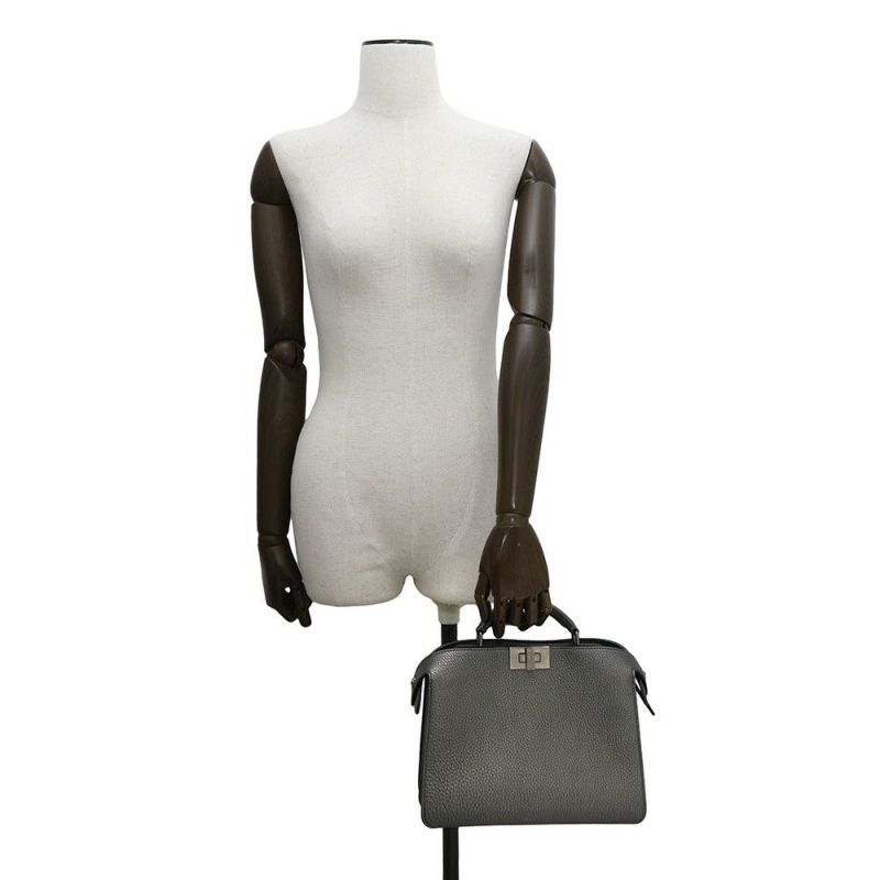 フェンディ ハンドバッグ ピーカブー アイシーユー ミニ レザー 7VA530 FENDI 2way