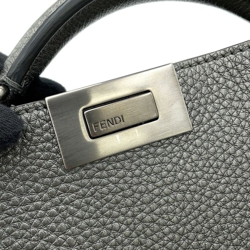 フェンディ ハンドバッグ ピーカブー アイシーユー ミニ レザー 7VA530 FENDI 2way
