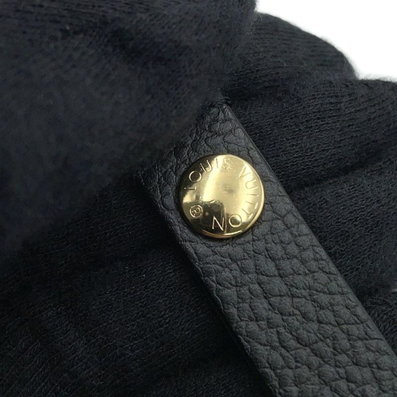 ルイヴィトン チェーンウォレット モノグラム・アンプラント ウォレット オン チェーン・アイビー M82154 黒 ブラック 2way