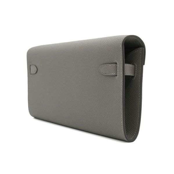 エルメス ケリーウォレット ロング トゥーゴー グリメイヤー/ゴールド金具 エプソン W刻印 財布