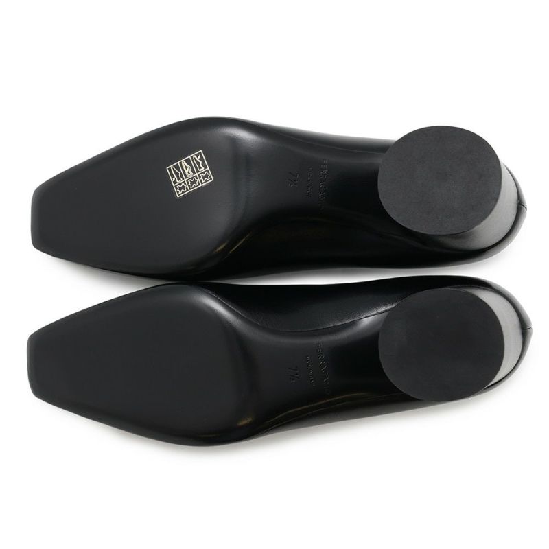 サルヴァトーレ・フェラガモ パンプス ガンチーニ レディースサイズ7 1/2 01F832 Ferragamo 靴 黒