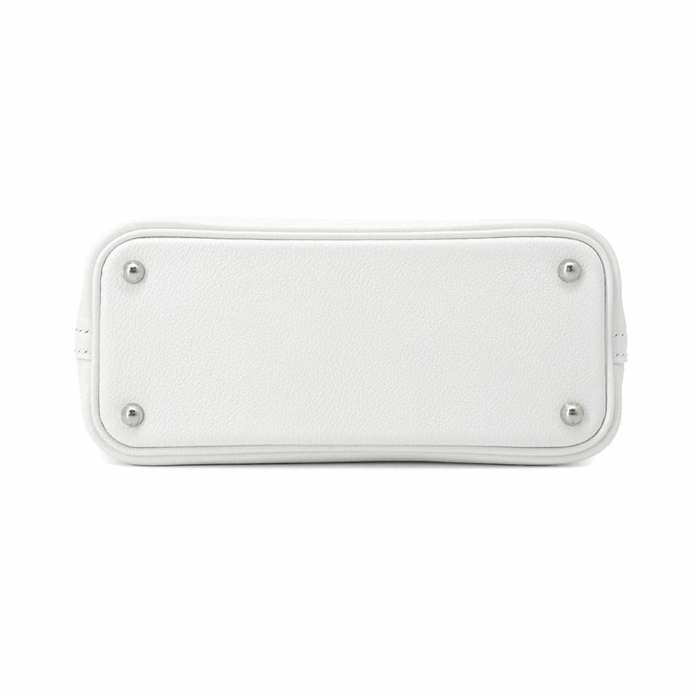 エルメス ボリード1923 ミニ ニューホワイト/シルバー金具 エバーカラー K刻印 HERMES 2wayショルダー 白