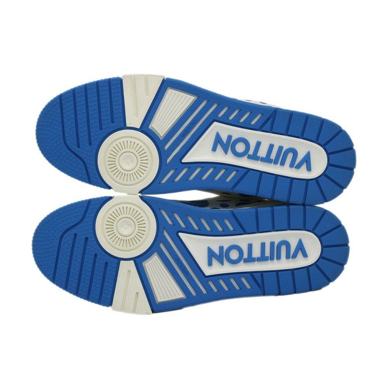 ルイヴィトン スニーカー モノグラム LV×YK トレイナーライン メンズサイズ6 1/2 1ABD1G 靴 白 ホワイト 草間彌生