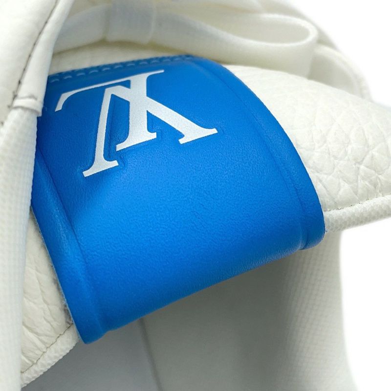 ルイヴィトン スニーカー モノグラム LV×YK トレイナーライン メンズサイズ6 1/2 1ABD1G 靴 白 ホワイト 草間彌生