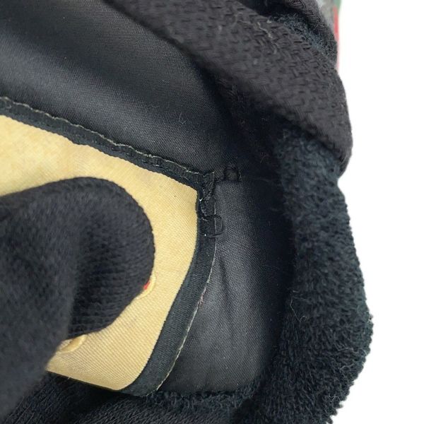 グッチ スニーカー スクリーナー GGスプリーム メンズサイズ9 1/2 763525 GUCCI 靴 黒