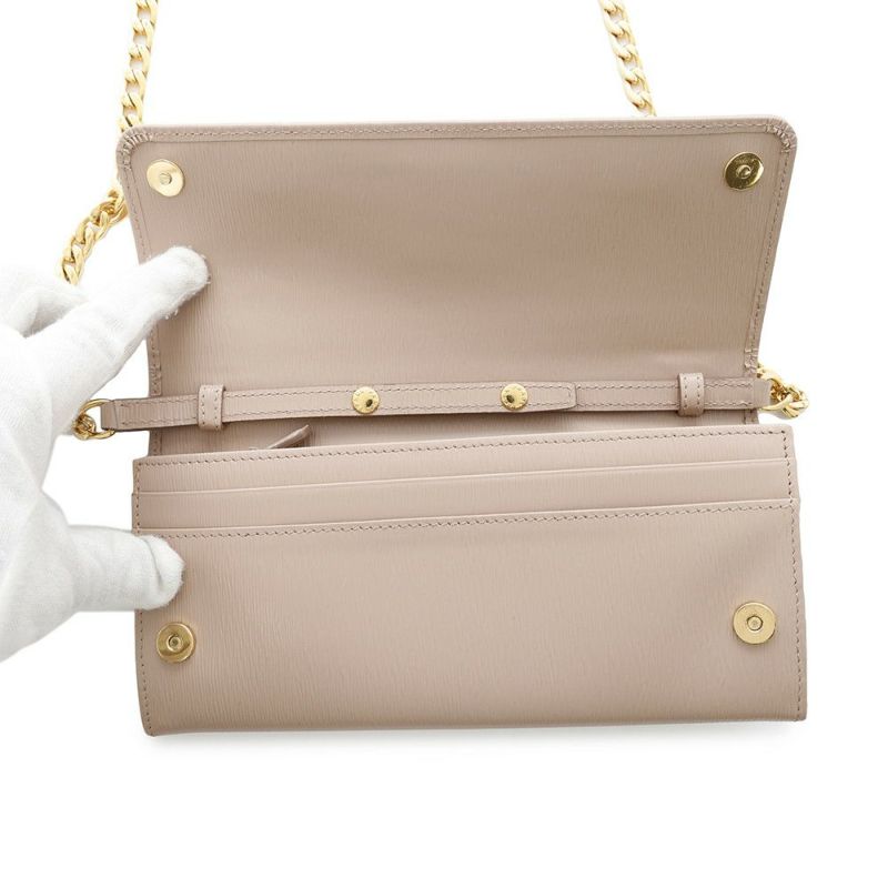 プラダ チェーンウォレット レザー 1MT290 PRADA 財布