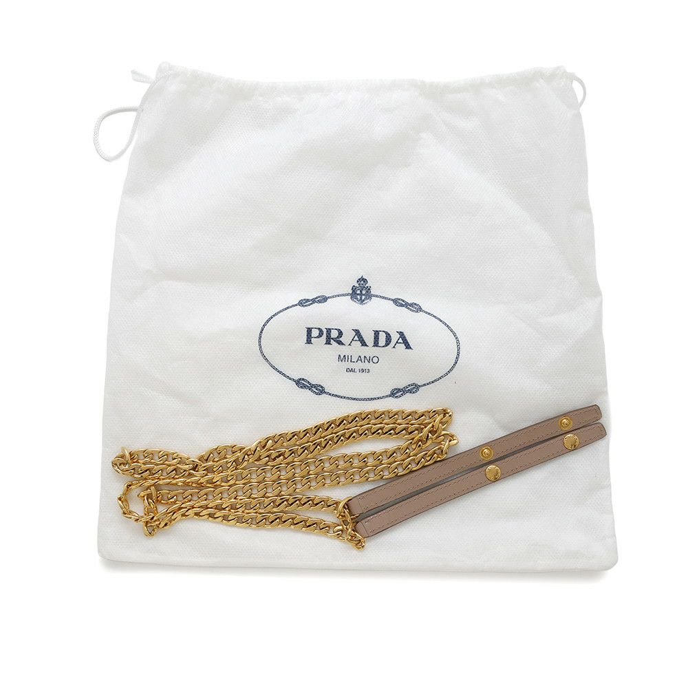 プラダ チェーンウォレット レザー 1MT290 PRADA 財布