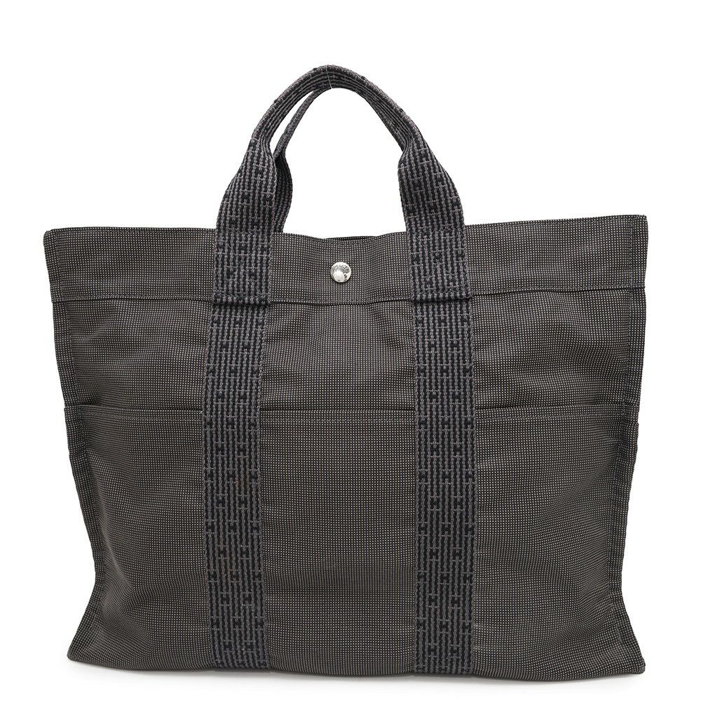 エルメス ハンドバッグ エールライントートMM キャンバス HERMES バッグ トートバッグ