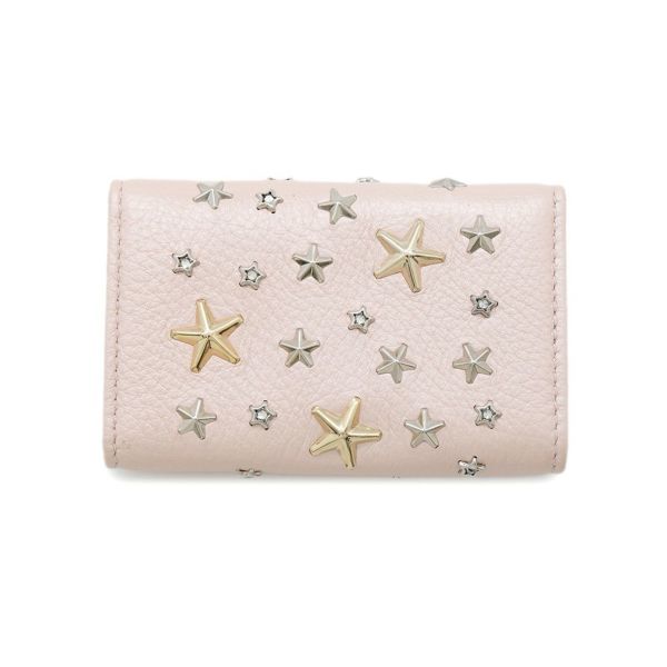 ジミーチュウ 6連 キーケース スタースタッズ レザー ラインストーン JIMMY CHOO