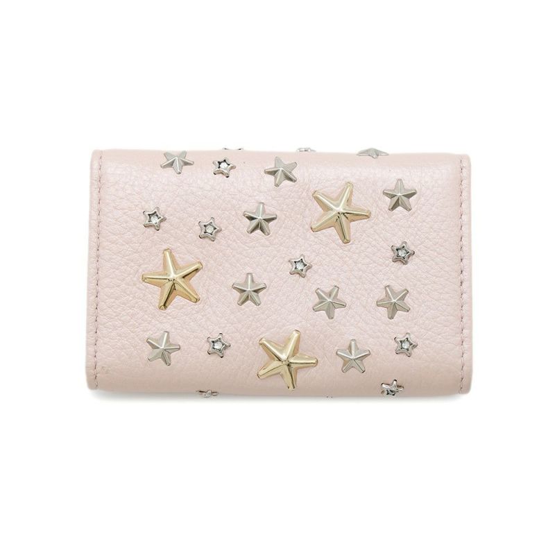 ジミーチュウ 6連 キーケース スタースタッズ レザー ラインストーン JIMMY CHOO