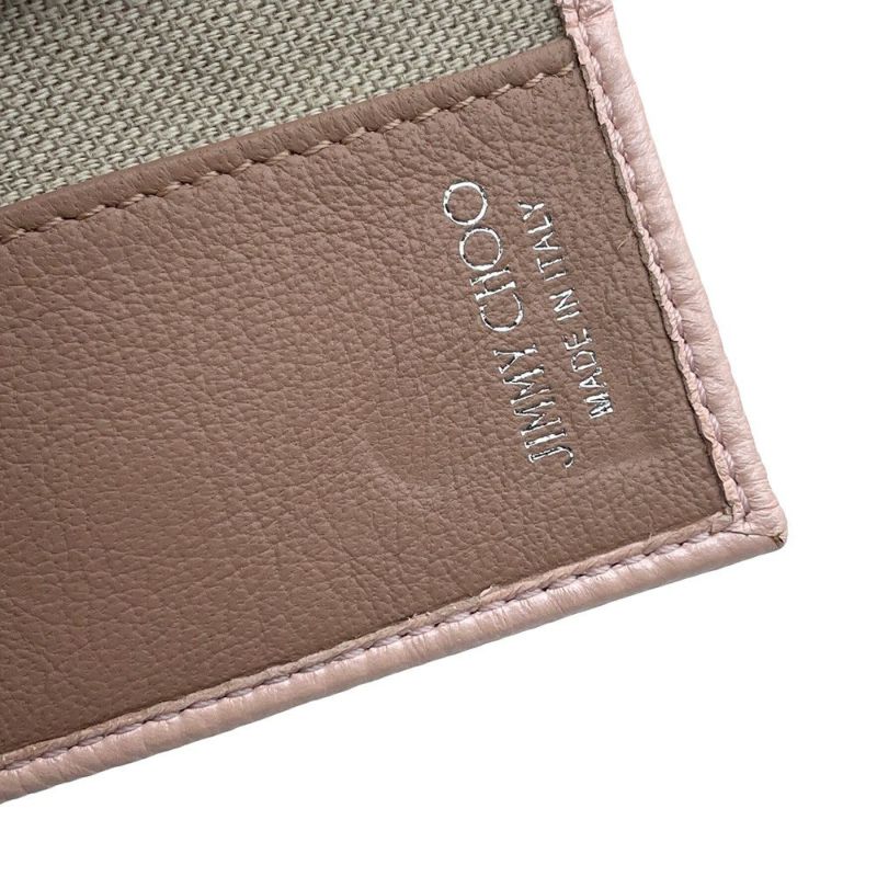 ジミーチュウ 6連 キーケース スタースタッズ レザー ラインストーン JIMMY CHOO