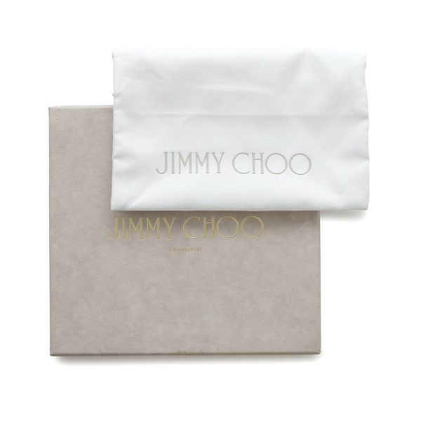 ジミーチュウ 6連 キーケース スタースタッズ レザー ラインストーン JIMMY CHOO