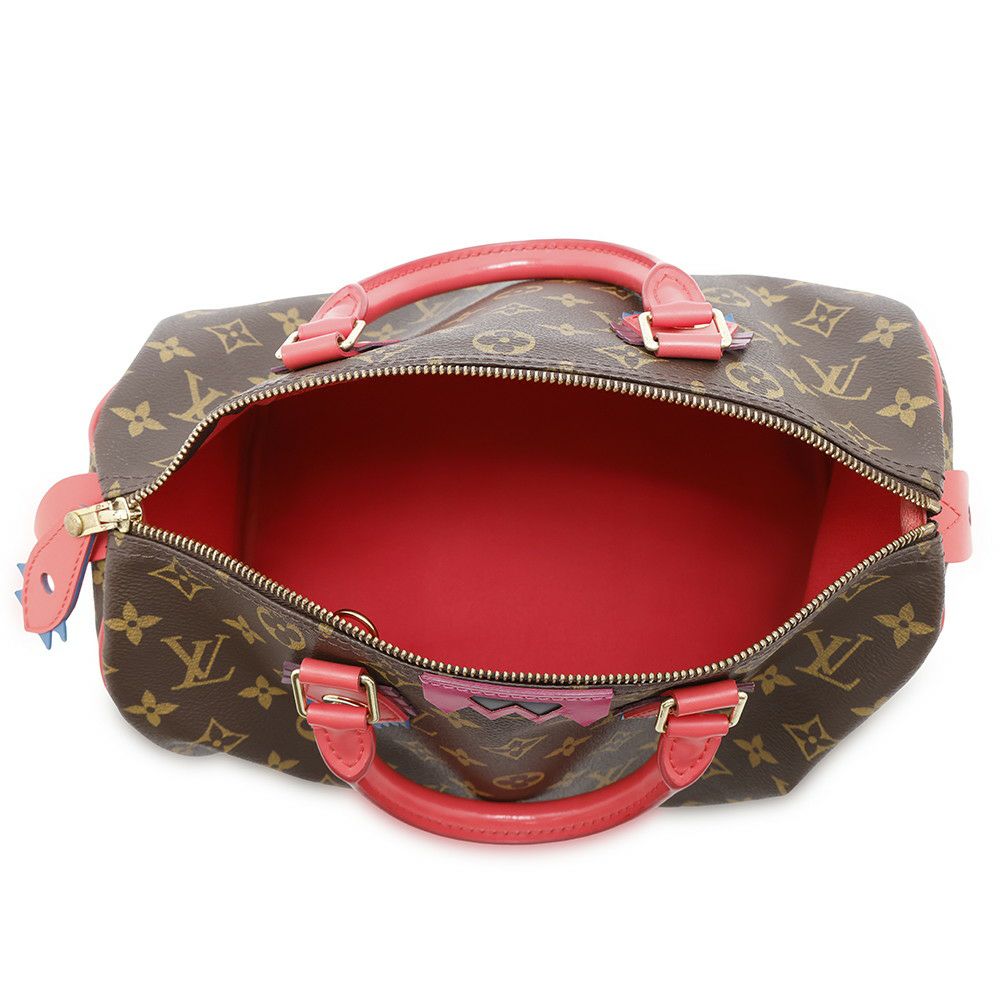 ルイヴィトン ハンドバッグ モノグラム トーテム スピーディ30 M41665 LOUIS VUITTON