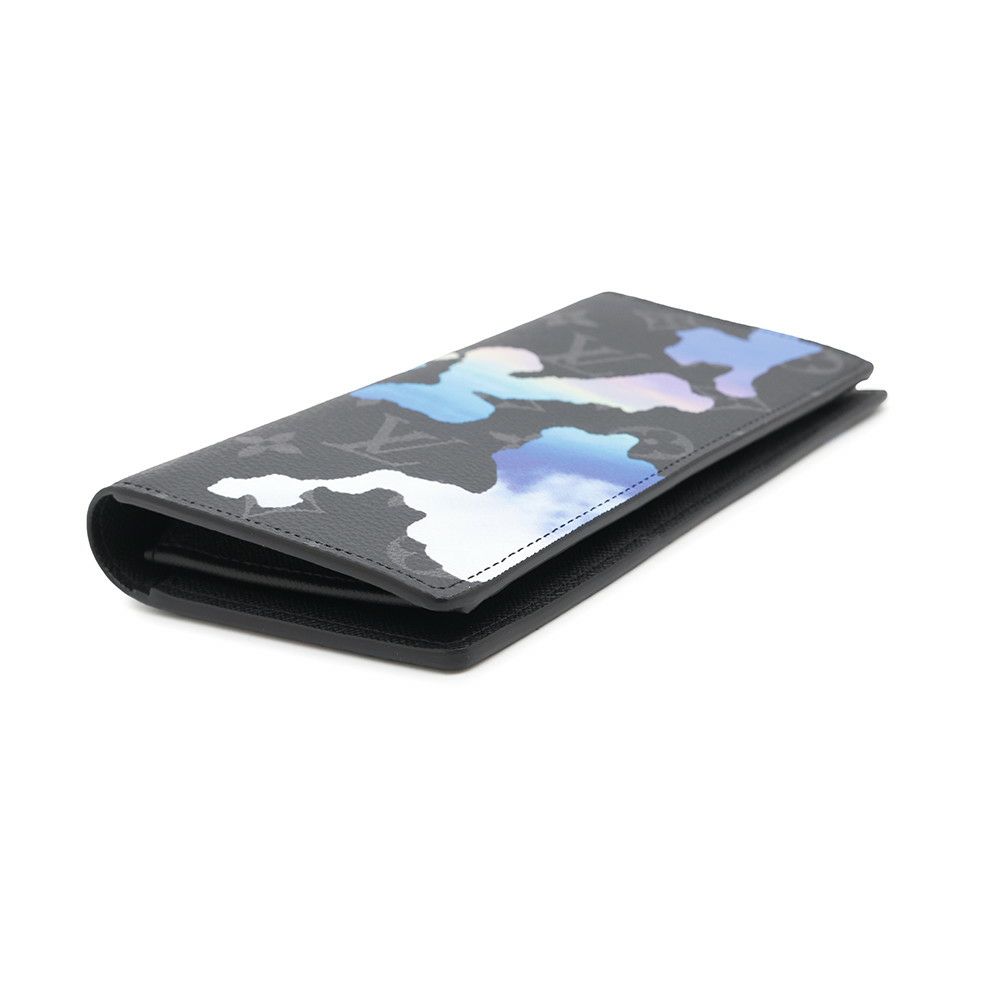 ルイヴィトン 長財布 モノグラム・エクリプス ポルトフォイユ・ブラザ NM M81752 ルーム・ウィズ・ア・ビュー ブラック 黒