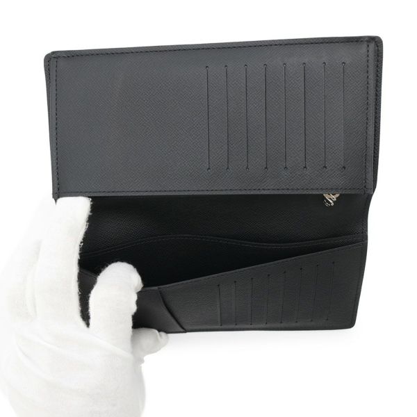 ルイヴィトン 長財布 モノグラム・エクリプス ポルトフォイユ・ブラザ NM M81752 ルーム・ウィズ・ア・ビュー ブラック 黒