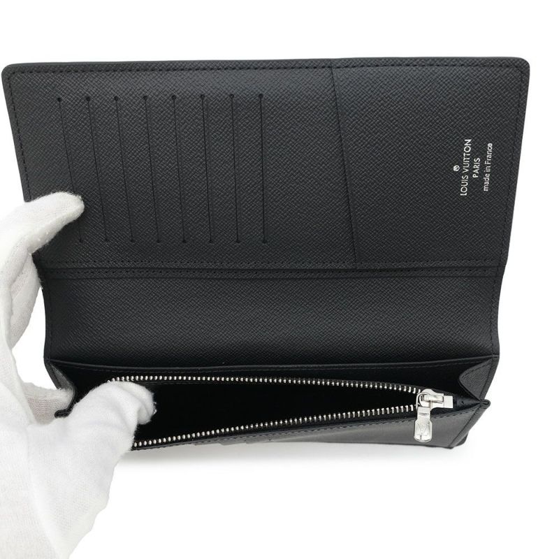 ルイヴィトン 長財布 モノグラム・エクリプス ポルトフォイユ・ブラザ NM M81752 ルーム・ウィズ・ア・ビュー ブラック 黒