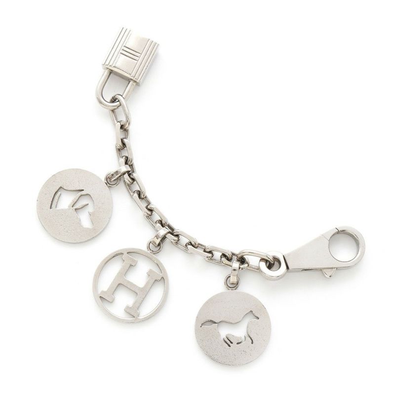エルメス キーホルダー ブルロック アミュレット4 カデナ ホース H ドッグ モチーフ HERMES チャーム