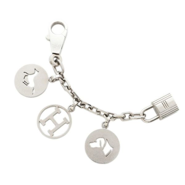 エルメス キーホルダー ブルロック アミュレット4 カデナ ホース H ドッグ モチーフ HERMES チャーム