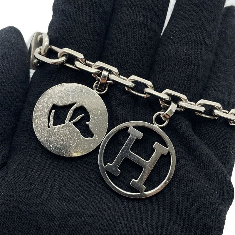 エルメス キーホルダー ブルロック アミュレット4 カデナ ホース H ドッグ モチーフ HERMES チャーム