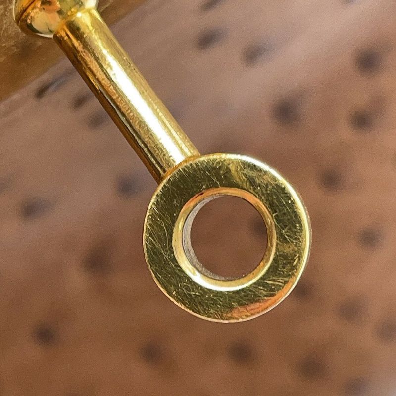 エルメス バーキン35 ブラウン/ゴールド金具 オーストリッチ □C刻印 HERMES Birkin ハンドバッグ