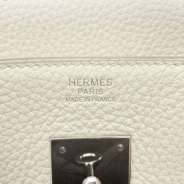 エルメス バーキン30 ナタ/シルバー金具 トゴ U刻印 HERMES Birkin ハンドバッグ